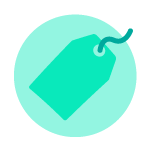 Set the sales price and choose the billing option